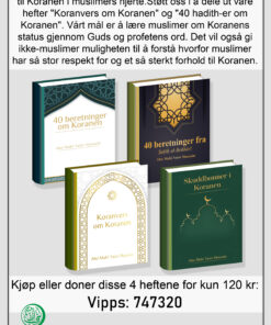 Bevar kjærligheten til Koranen 4 hefter